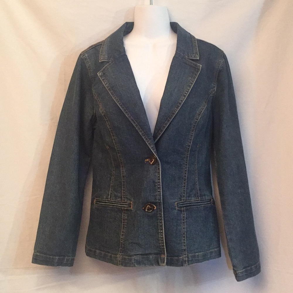 Faded Glory Cotton Stretch Jean Jacket
